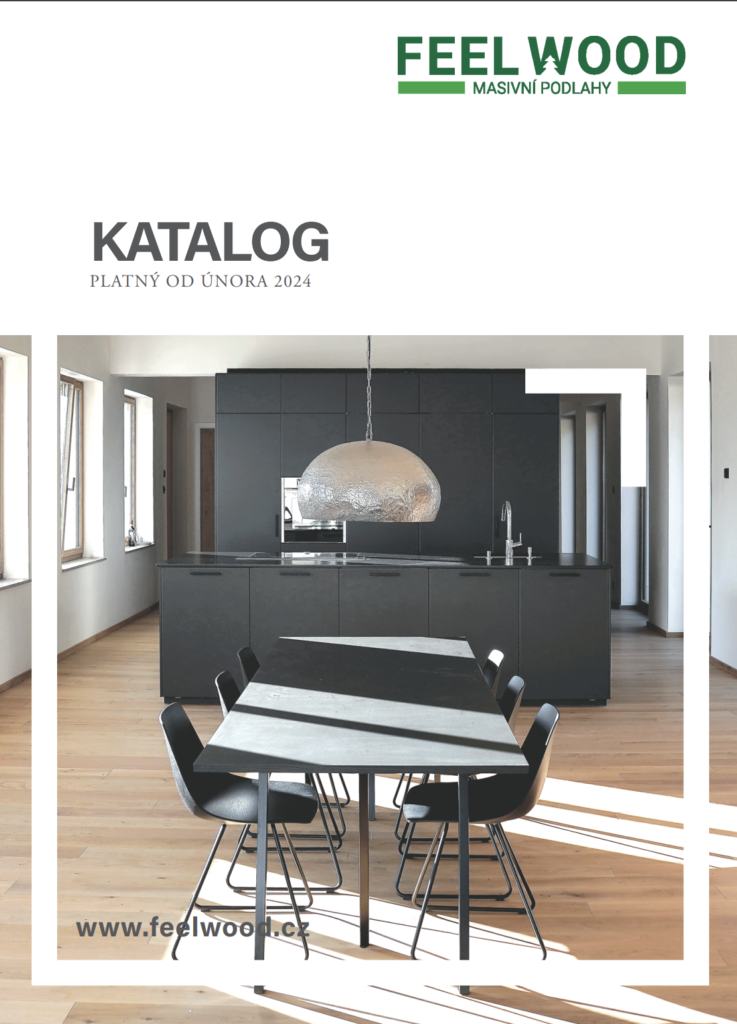 Přední strana katalog FEEL WOOD
